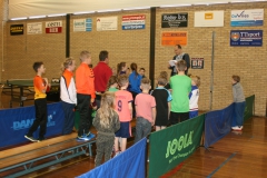 Kinder tafeltennisfeest