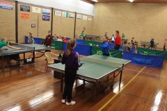 Kinder tafeltennisfeest
