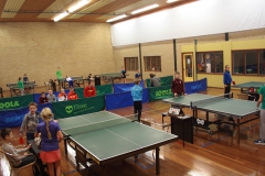 Kinder tafeltennisfeest