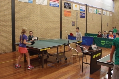 Kinder tafeltennisfeest