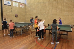 Kinder tafeltennisfeest