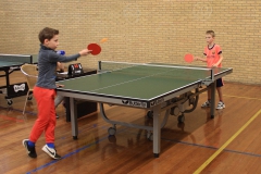Kinder tafeltennisfeest