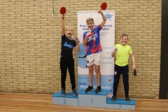 Kindertafeltennisfeest 2023 winnaars