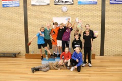 Kindertafeltennisfeest - deelnemers