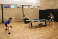 Finale tussen Arnoud Meijer en Milo de Boer. Teller: Dick Voois