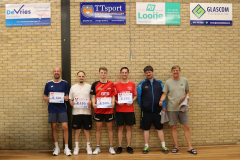 Winnaars en organisatie: Nermin Smajic, Emanuel Martins Ferreira, Milo de Boer, Arnoud Meijer, Kelvin Heemstra en Dick Voois.