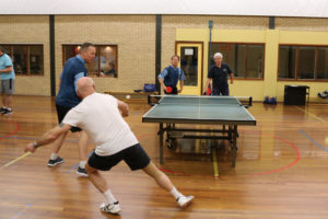 Clubkampioenschappen dubbel B 2019 met Bert en Joop tegen Theo en Anton.