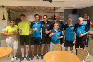 Clubkampioenschappen tafeltennisvereniging Smash 2026 BC