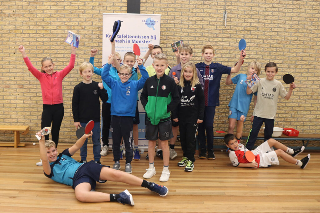 Kindertafeltennisfeest Smash