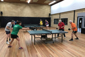 Parkinson en tafeltennis bij Smash in Monster